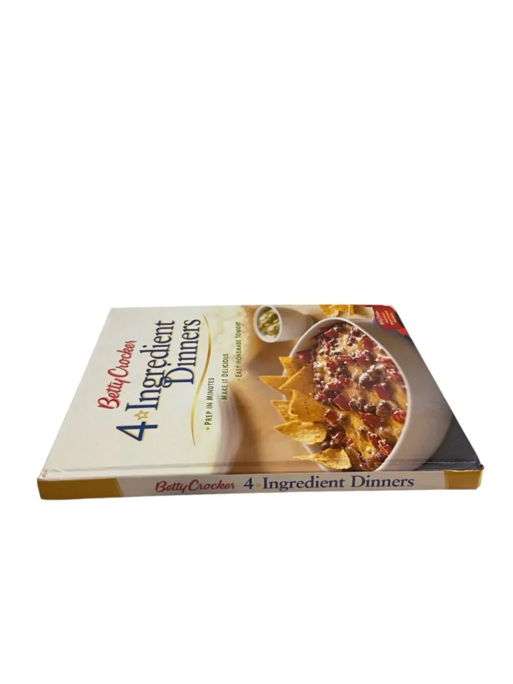 Betty Crocker 4 Ingredient Dinners Cookbook Easy Quick Recipes HC 2003